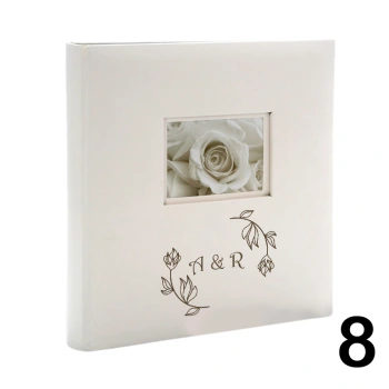 Album ślubny, wsuwany, 500 zdjęć 10x15, personalizowany, 12 wzorów do wyboru